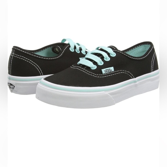 Vans Kids Girl's Authentic (Black/Blue) | New in BOX/NWT!! 🦋🖤 - Picture 7 of 10